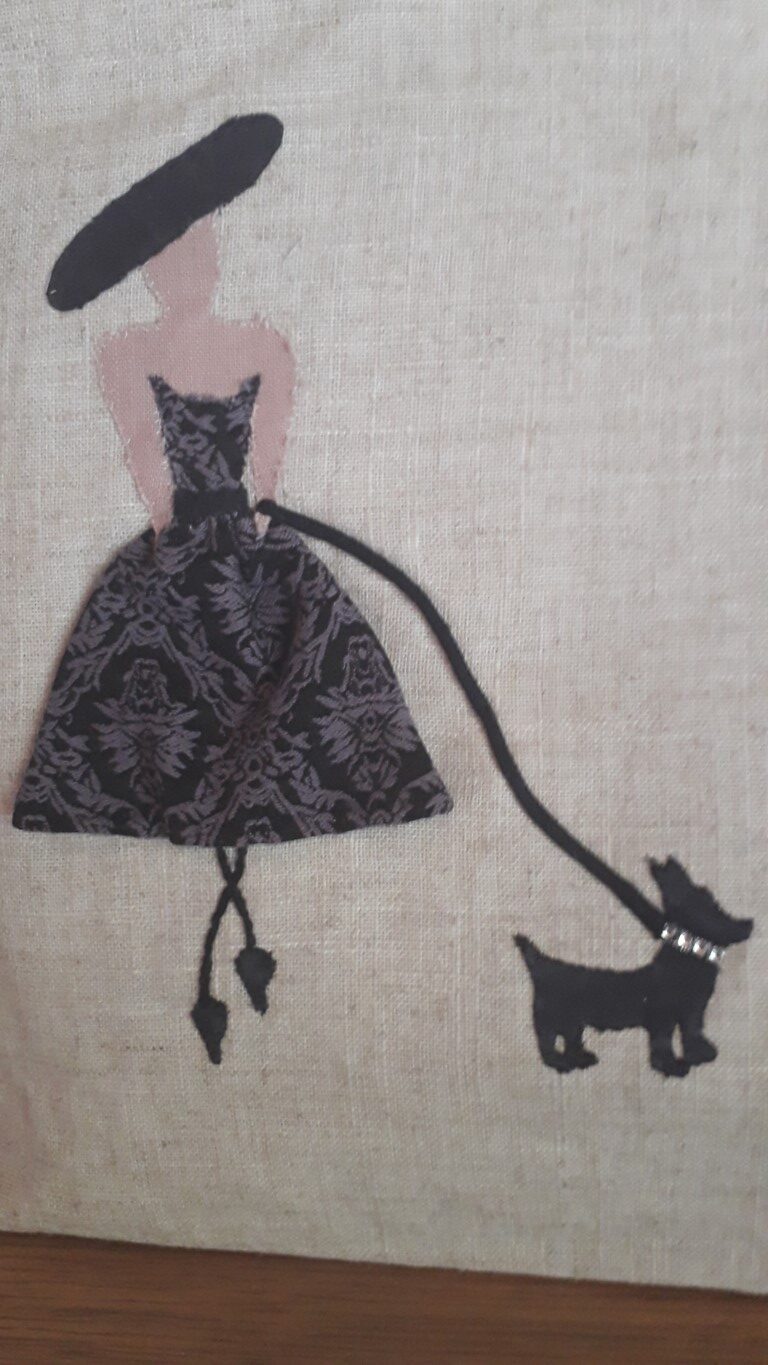 22 Gd Cabas Zippe Lea Miss-Chien Ecru-Violet-Noir 02